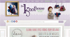 Desktop Screenshot of knothouseyarns.com
